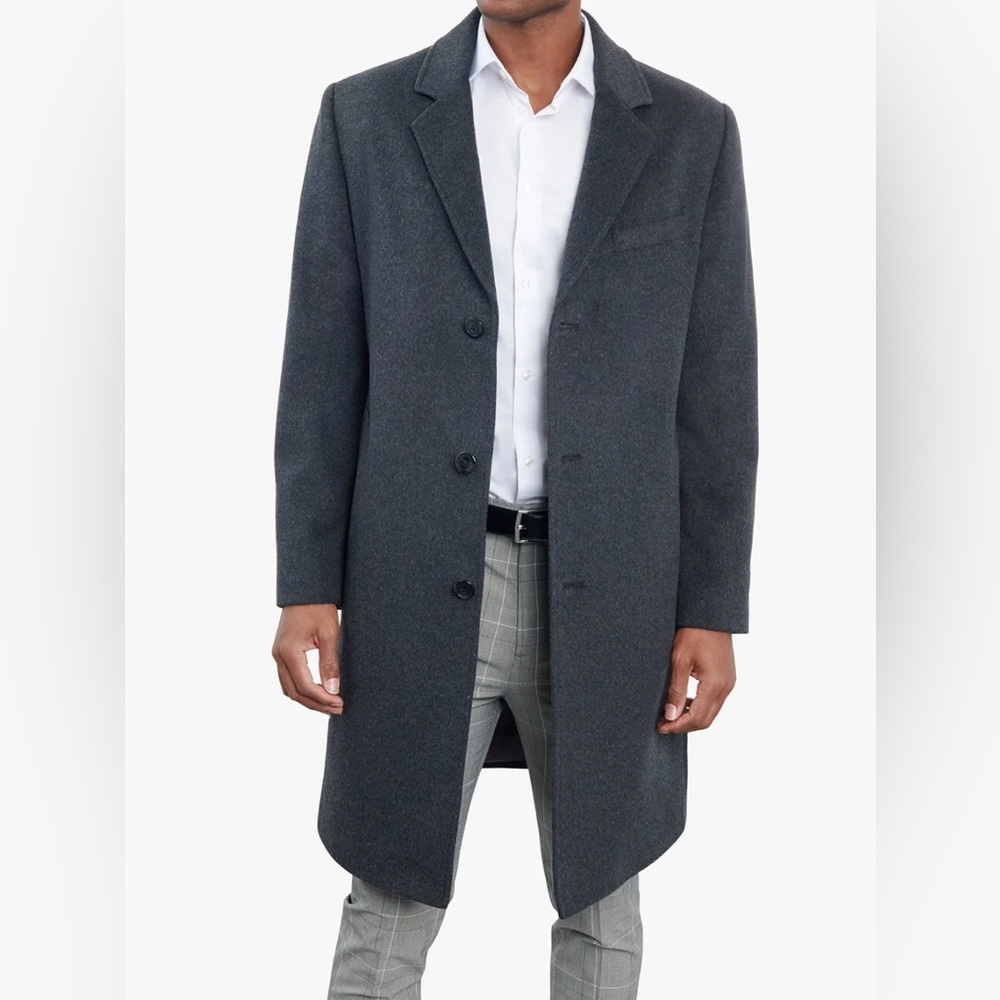 London Fog Mens “Coventry” Wool Coat